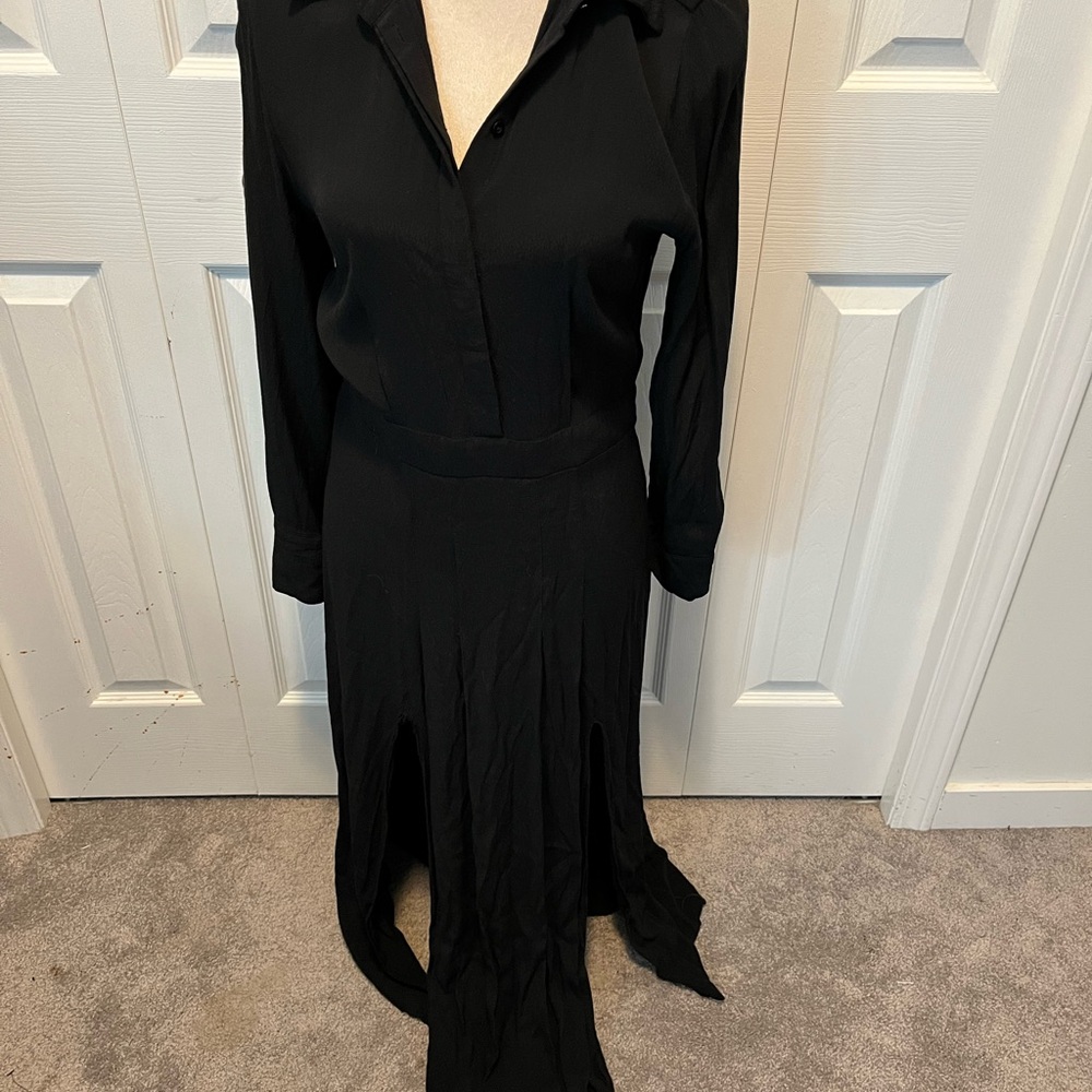 Cest Moi size L Elegant Black Women's Dress
